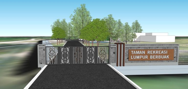 New volcanic mud facilities, rural library in Limbang