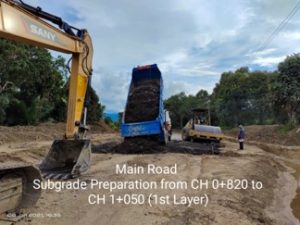 Upgrade of existing road from Lawas Damit to Long Lempaki