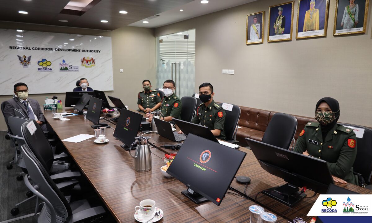 Courtesy Call from Markas Pemerintahan Medan Timur Tentera Darat