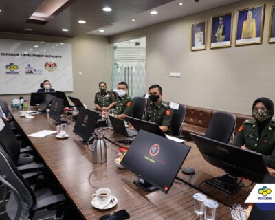 Courtesy Call from Markas Pemerintahan Medan Timur Tentera Darat