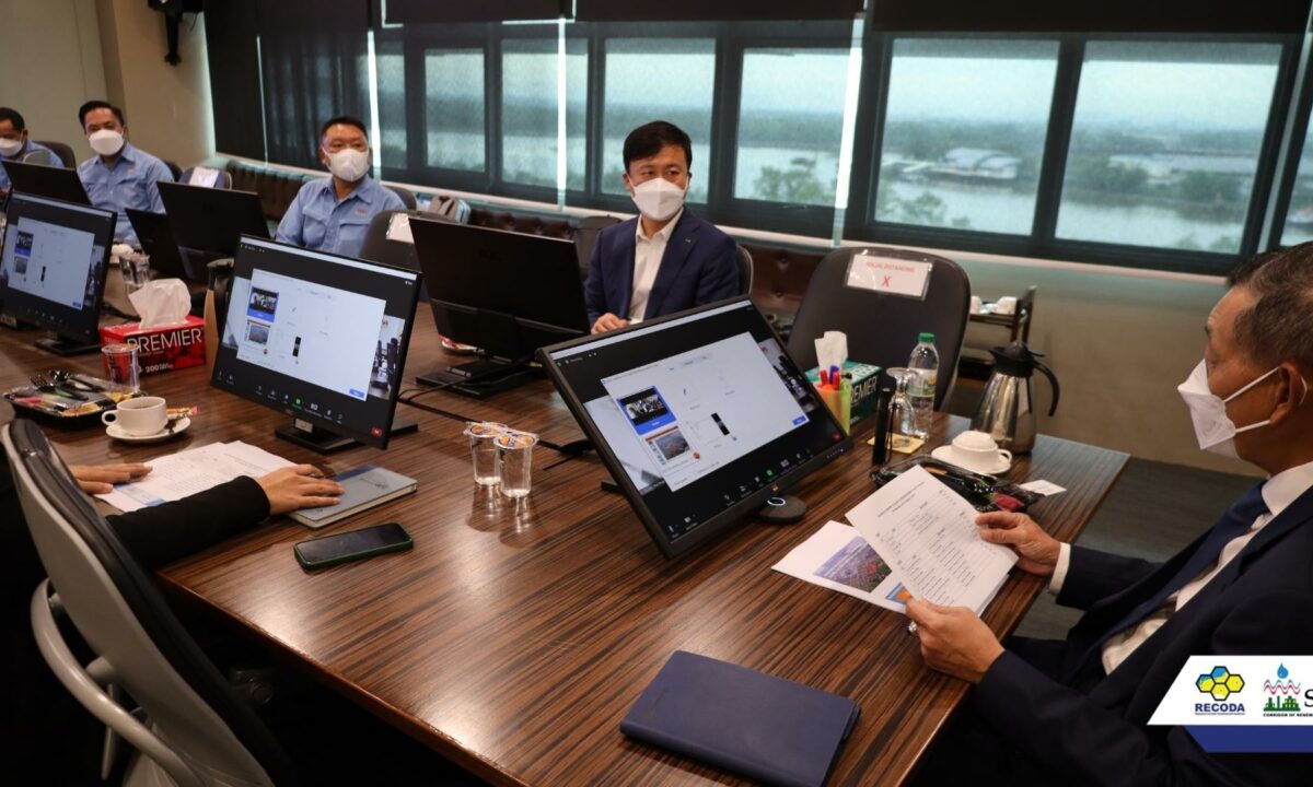 Briefing by OCIM Sdn Bhd CEO Steve Choi