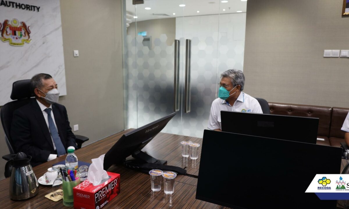 Courtesy visit by LAKU Management Sdn Bhd