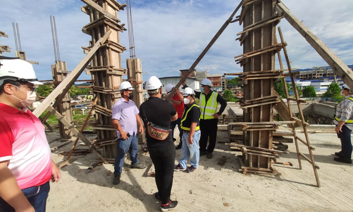 New Lawas District Education Office construction underway