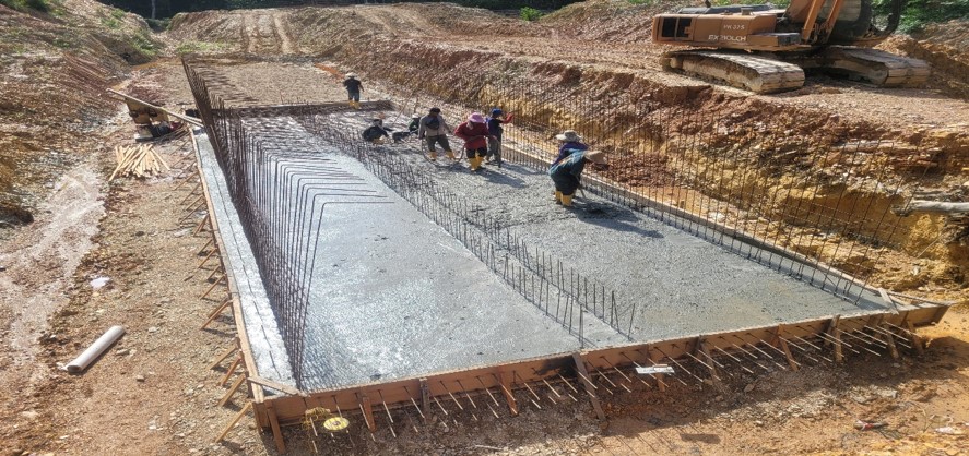 New road for Nanga Ngungun, Nanga Jagau settlements