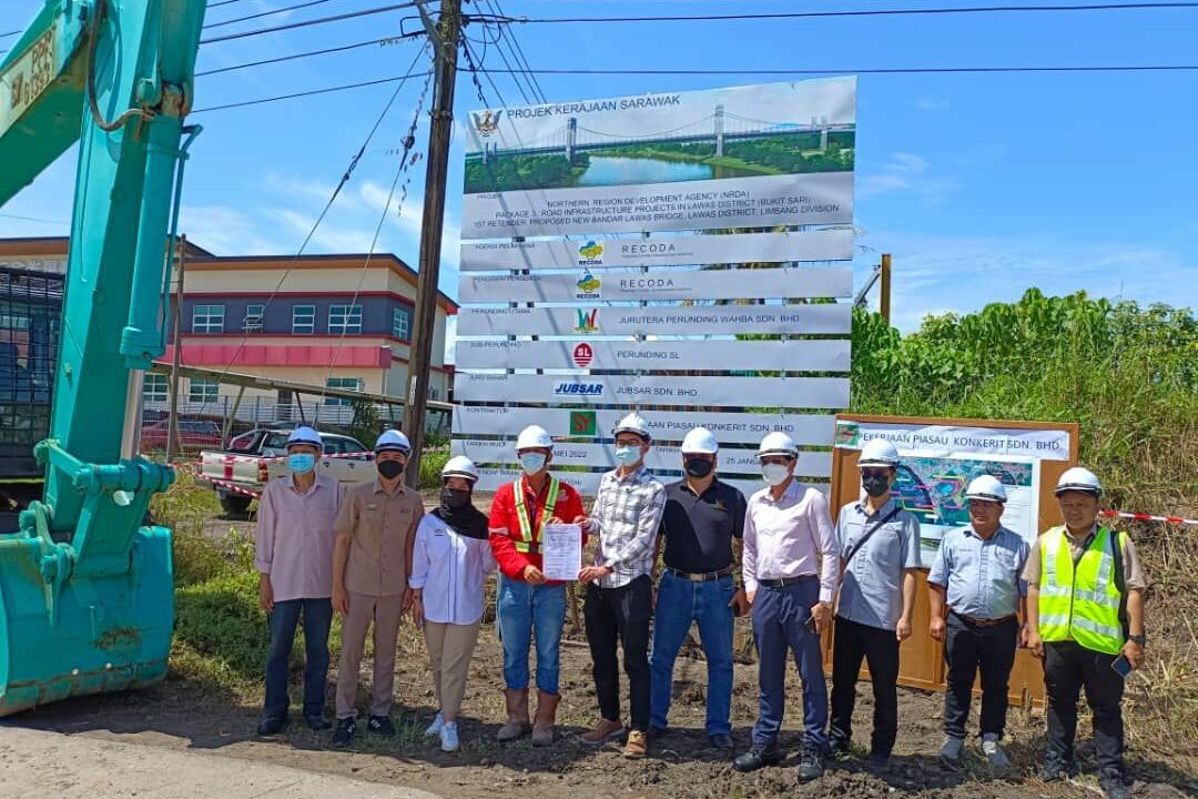 Construction hand over of New Bandar Lawas Bridge