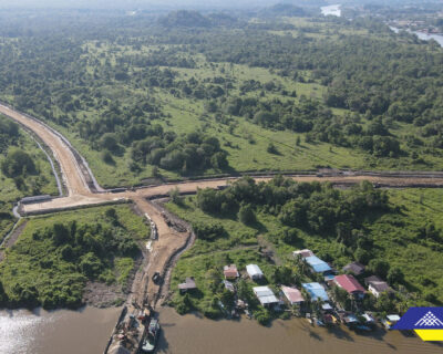 New 3.7km road from Bukit Lubok to Kampung Seberang Kedai roads progressing