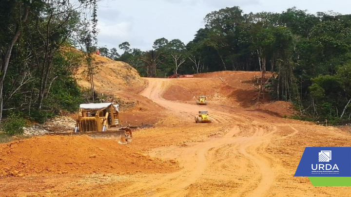 New road to Nanga Geremai on schedule