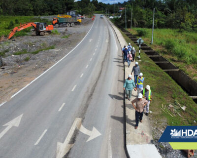Internal roads improved in Long Lama town
