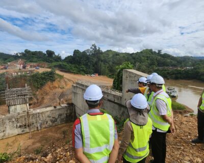 Ministry of Economy Working Visit to Baleh HEP Access Road