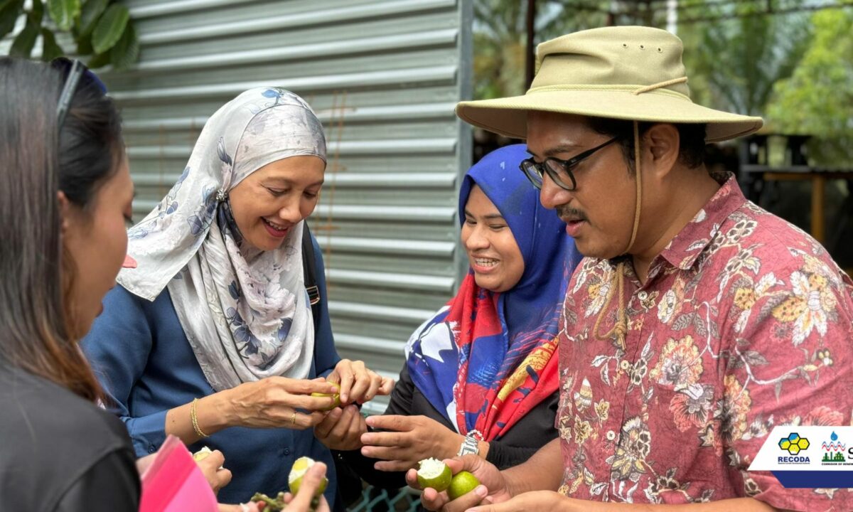 RECODA joins Ministry of Economy on work visit to Rambungan, Kota Samarahan