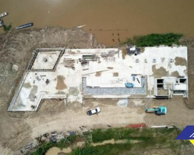 New waterfront in Pekan Medamit on track