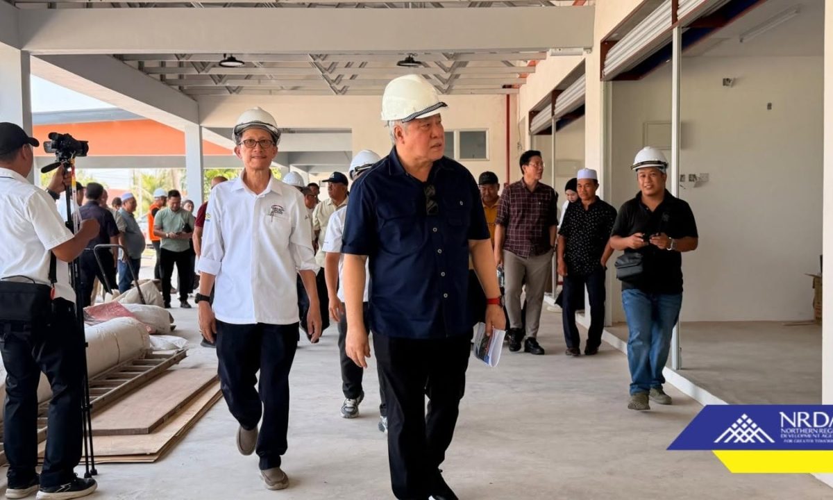 Anjung Usahawan Development Progresses in Kuala Lawas