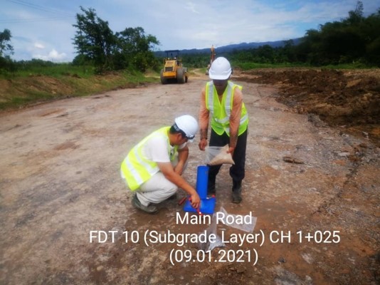 Upgrade of existing road from Lawas Damit to Long Lempaki