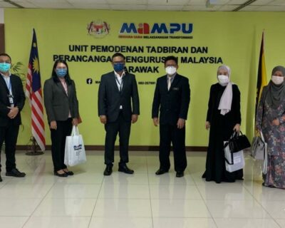 Courtesy visit to MAMPU Sarawak