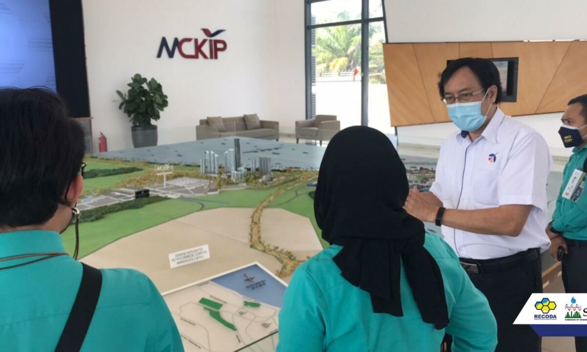 RECODA goes on study trip to Malaysia-China Kuantan Industrial Park (MCKIP)