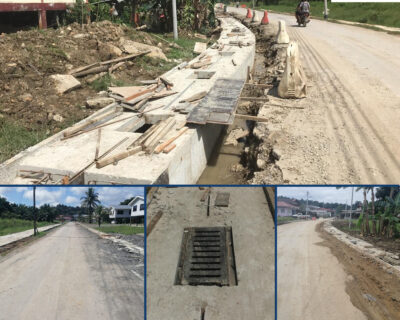 Improvement of internal roads, carparks and drainages of Long Lama Town done by mid-year