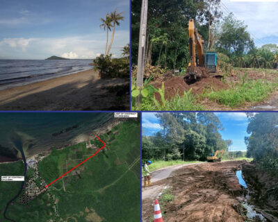 Pantai Sungai Bangat, Lawas to be accessible with new road linking to Kampung Punang