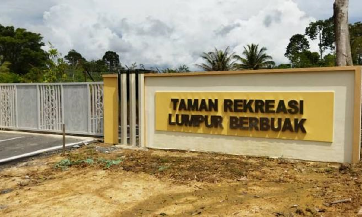 Upgrades to Kampung Meritam’s volcanic mud recreational facilities completed