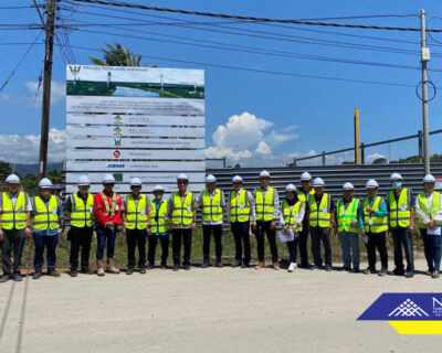 Site visit to construction of New Bandar Lawas bridge