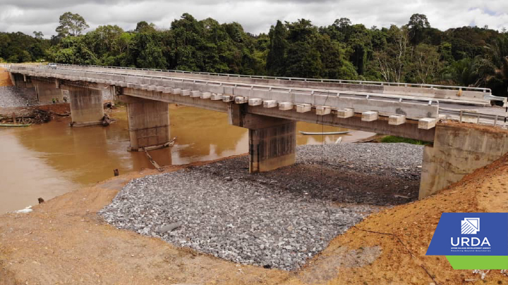Completion of Nanga Machan Bridge construction
