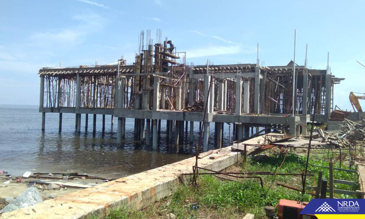 Kampung Punang new floating mosque progressing steadily