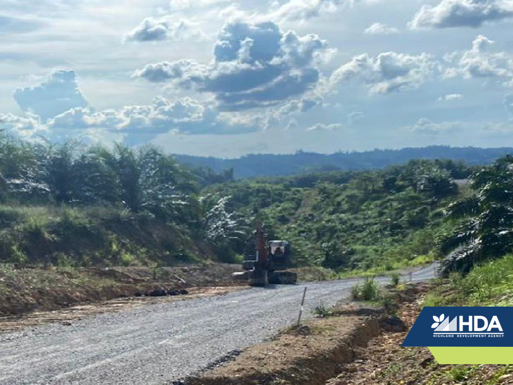 Upgrading of Long Lama to Temala junction road progressing steadily ...