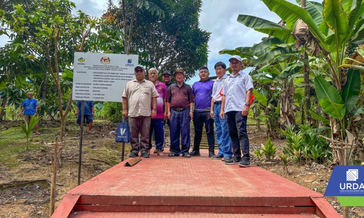 RECODA Handover Jetty Project to Rumah Sait Sungai Poi community in Kanowit