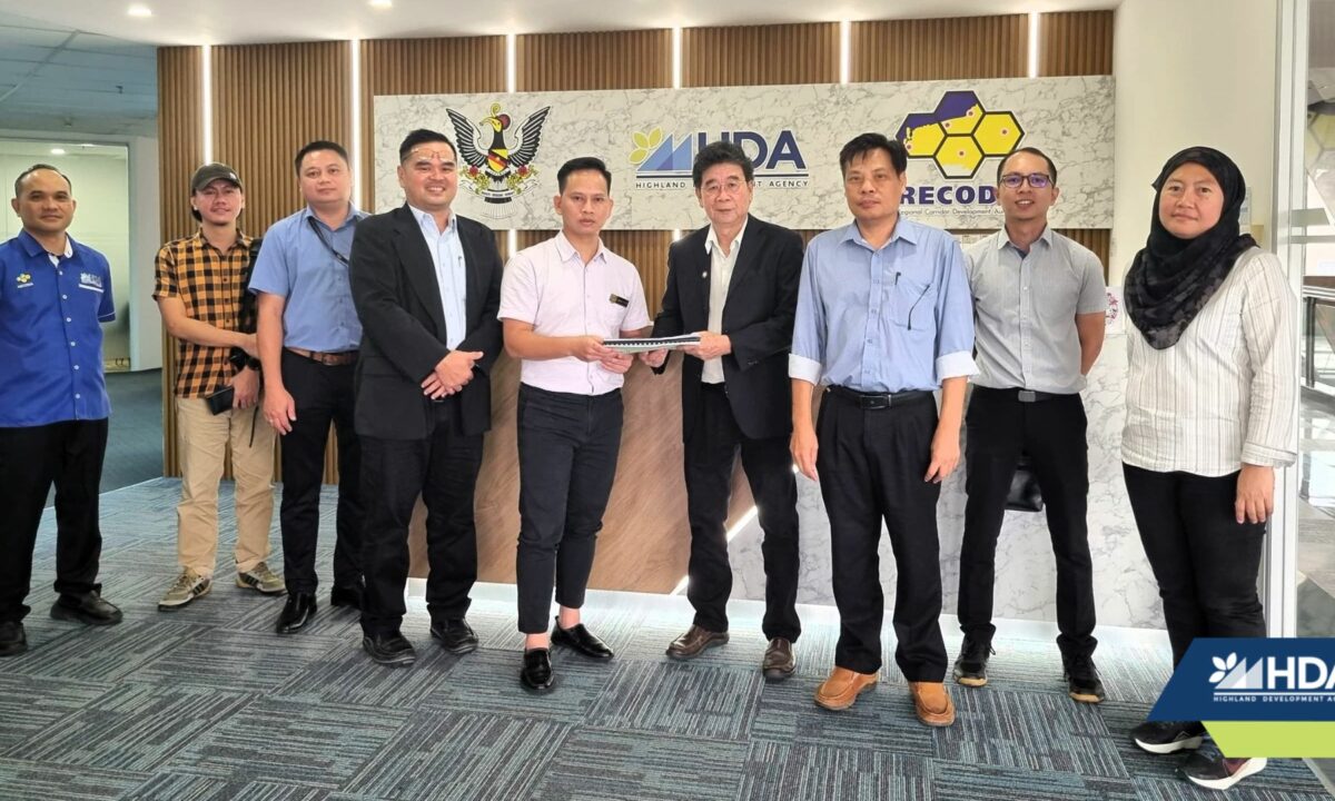 Hand Over of Project and Related Documents to JKR at HDA Office in Miri