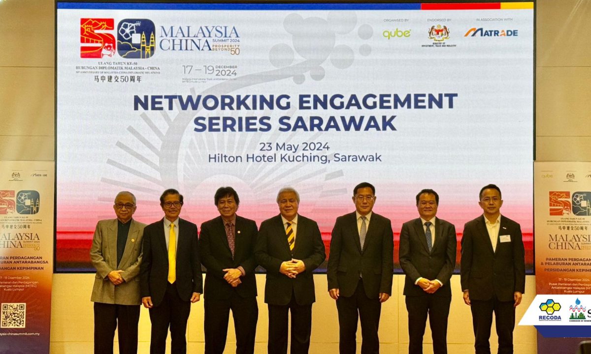 RECODA attends the launch of the Malaysia-China Summit (MCS 2024), Networking Engagement Series in Sarawak