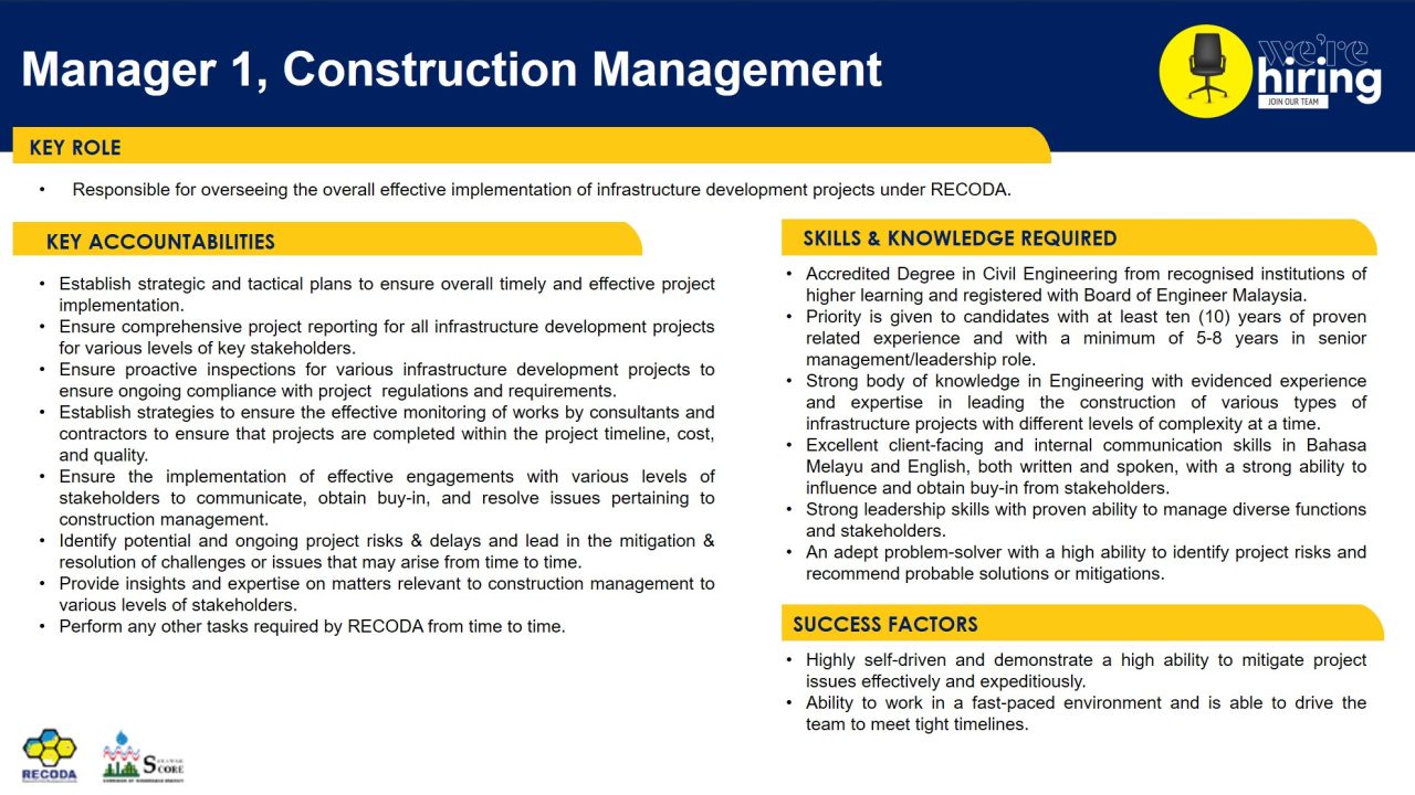 MGR 1 Construction Management