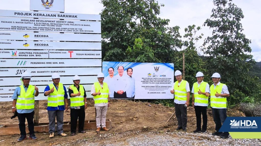 Groundbreaking Ceremony: New Water Supply Project for Long Jekitan & Long Silat